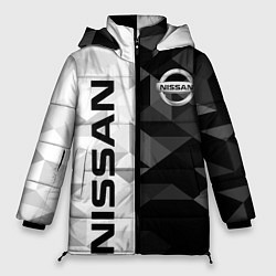 Куртка зимняя женская NISSAN, цвет: 3D-черный