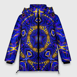 Куртка зимняя женская GEOMETRY PSY, цвет: 3D-черный