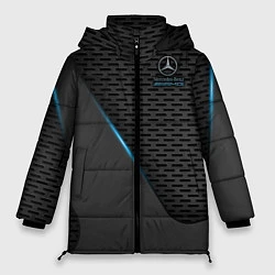 Куртка зимняя женская Mercedes-AMG, цвет: 3D-красный