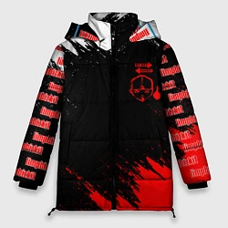 Куртка зимняя женская LIMP BIZKIT, цвет: 3D-красный