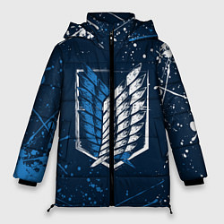 Куртка зимняя женская АТАКА ТИТАНОВ, цвет: 3D-светло-серый