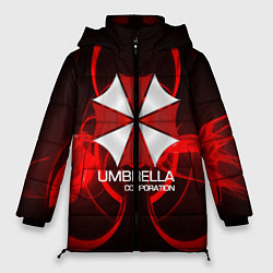 Куртка зимняя женская Umbrella Corp, цвет: 3D-черный