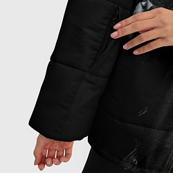 Куртка зимняя женская Элджей, цвет: 3D-черный — фото 2