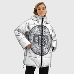 Куртка зимняя женская FFDP F8, цвет: 3D-светло-серый — фото 2