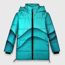 Куртка зимняя женская Волна, цвет: 3D-черный