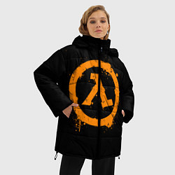Куртка зимняя женская HALF-LIFE, цвет: 3D-светло-серый — фото 2