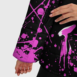 Куртка зимняя женская JOJOS BIZARRE ADVENTURE, цвет: 3D-черный — фото 2