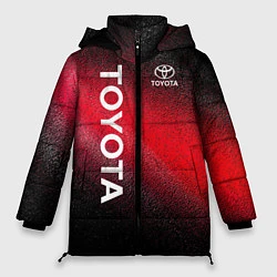 Куртка зимняя женская TOYOTA, цвет: 3D-черный