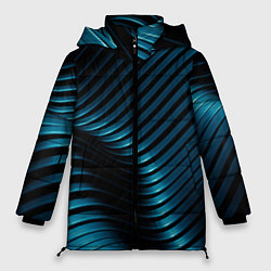 Куртка зимняя женская Плавность,, цвет: 3D-черный