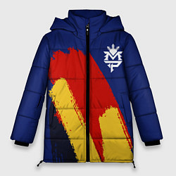 Куртка зимняя женская Manny Pacquiao, цвет: 3D-черный
