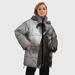 Куртка зимняя женская DOCTOR WHO, цвет: 3D-черный — фото 2