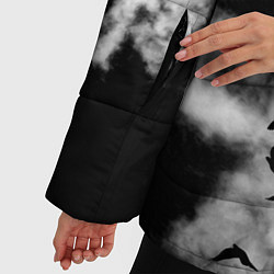 Куртка зимняя женская Ворон, цвет: 3D-черный — фото 2