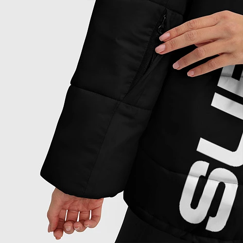 Женская зимняя куртка SUBARU / 3D-Черный – фото 5