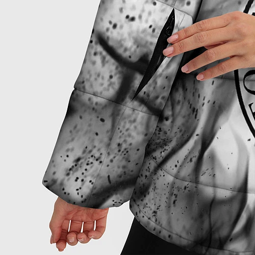 Женская зимняя куртка RAMONES / 3D-Черный – фото 5