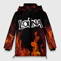 Куртка зимняя женская Louna, цвет: 3D-красный