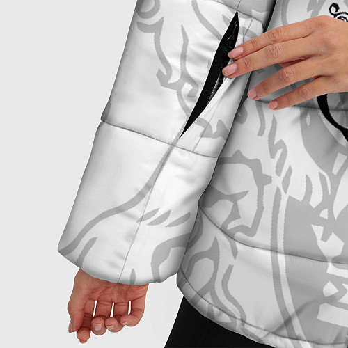 Женская зимняя куртка QUEEN / 3D-Черный – фото 5