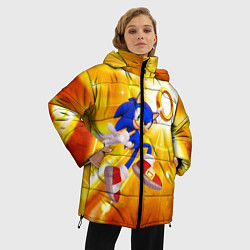Куртка зимняя женская Sonic, цвет: 3D-светло-серый — фото 2