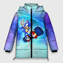 Куртка зимняя женская Соник, цвет: 3D-черный