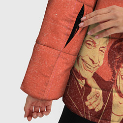 Куртка зимняя женская The Rolling Stones, цвет: 3D-черный — фото 2
