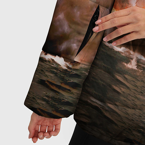 Женская зимняя куртка Sabaton / 3D-Черный – фото 5