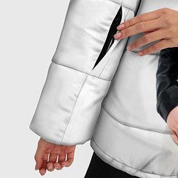 Куртка зимняя женская Илья Прускин Little Big, цвет: 3D-черный — фото 2