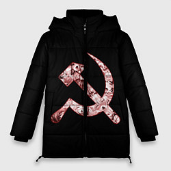 Куртка зимняя женская Anime USSR, цвет: 3D-черный