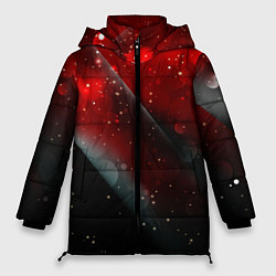 Куртка зимняя женская Red & Black, цвет: 3D-красный