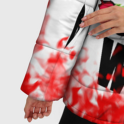 Куртка зимняя женская Juice WRLD, цвет: 3D-черный — фото 2
