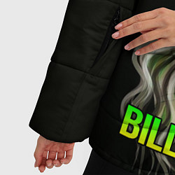 Куртка зимняя женская BILLIE EILISH, цвет: 3D-черный — фото 2