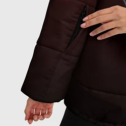 Куртка зимняя женская Welcome To Hell, цвет: 3D-светло-серый — фото 2