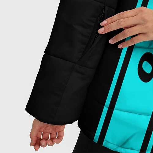 Женская зимняя куртка NILETTO / 3D-Черный – фото 5