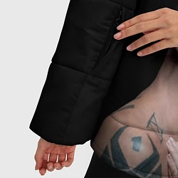 Куртка зимняя женская Die Antwoord House of zef, цвет: 3D-светло-серый — фото 2