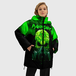 Куртка зимняя женская Пандемия, цвет: 3D-черный — фото 2