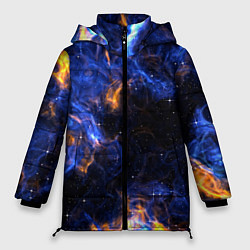 Куртка зимняя женская Космос, цвет: 3D-красный