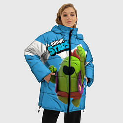 Куртка зимняя женская Brawn Stars Spike, цвет: 3D-черный — фото 2