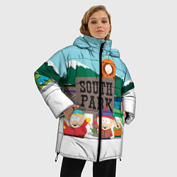 Куртка зимняя женская ЮЖНЫЙ ПАРК, цвет: 3D-черный — фото 2