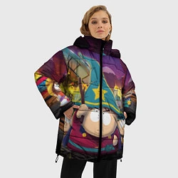 Куртка зимняя женская ЮЖНЫЙ ПАРК, цвет: 3D-черный — фото 2