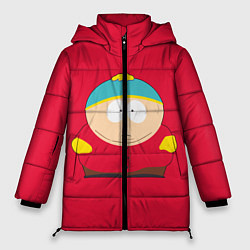 Куртка зимняя женская ЮЖНЫЙ ПАРК, цвет: 3D-красный