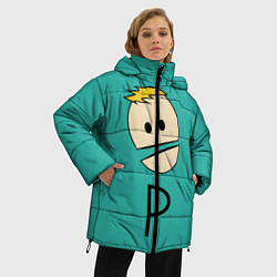 Куртка зимняя женская South Park Филипп Косплей, цвет: 3D-красный — фото 2