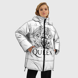 Куртка зимняя женская QUEEN, цвет: 3D-черный — фото 2
