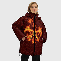 Куртка зимняя женская Чермандер Эша, цвет: 3D-черный — фото 2