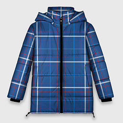 Куртка зимняя женская Шотландка, цвет: 3D-светло-серый