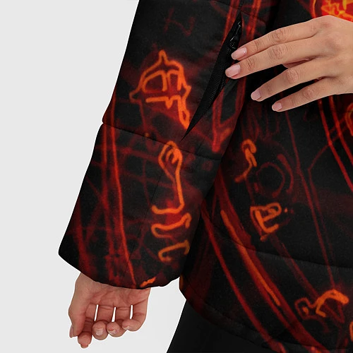 Женская зимняя куртка ПЕНТАГРАММА / 3D-Черный – фото 5