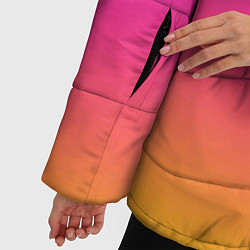 Куртка зимняя женская Радуга, цвет: 3D-красный — фото 2