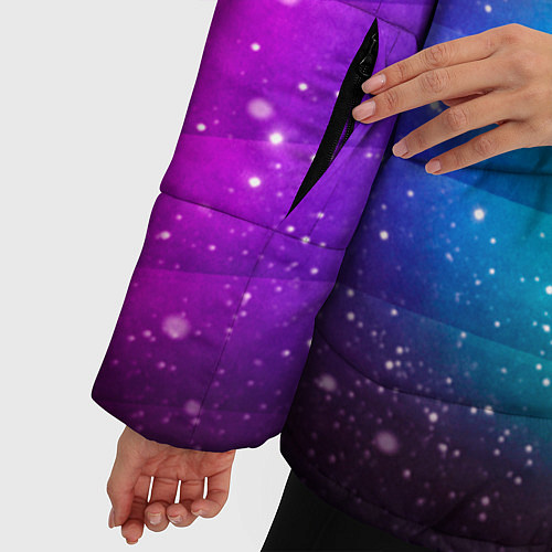 Женская зимняя куртка Space / 3D-Черный – фото 5