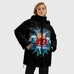 Куртка зимняя женская Slayer 88, цвет: 3D-черный — фото 2