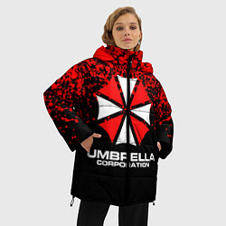 Куртка зимняя женская Umbrella Corporation, цвет: 3D-черный — фото 2