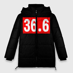 Куртка зимняя женская 36 6, цвет: 3D-черный