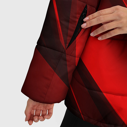 Женская зимняя куртка MASS EFFECT N7 / 3D-Черный – фото 5
