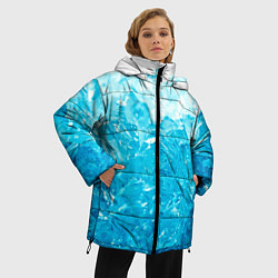 Куртка зимняя женская Лёд, цвет: 3D-черный — фото 2